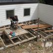 Hardwood Deck Before